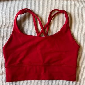 Energy Bra Long Red